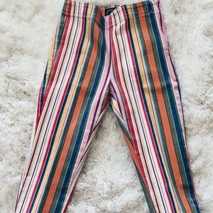 High Waisted Capri Pants